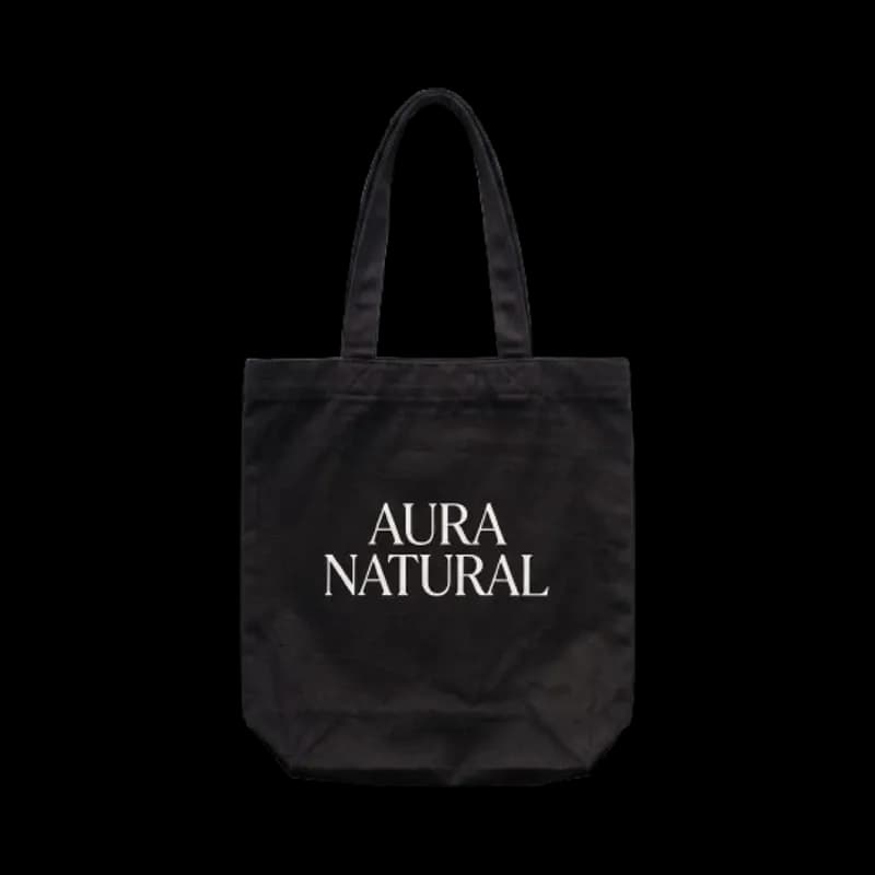Printed canvas tote bag