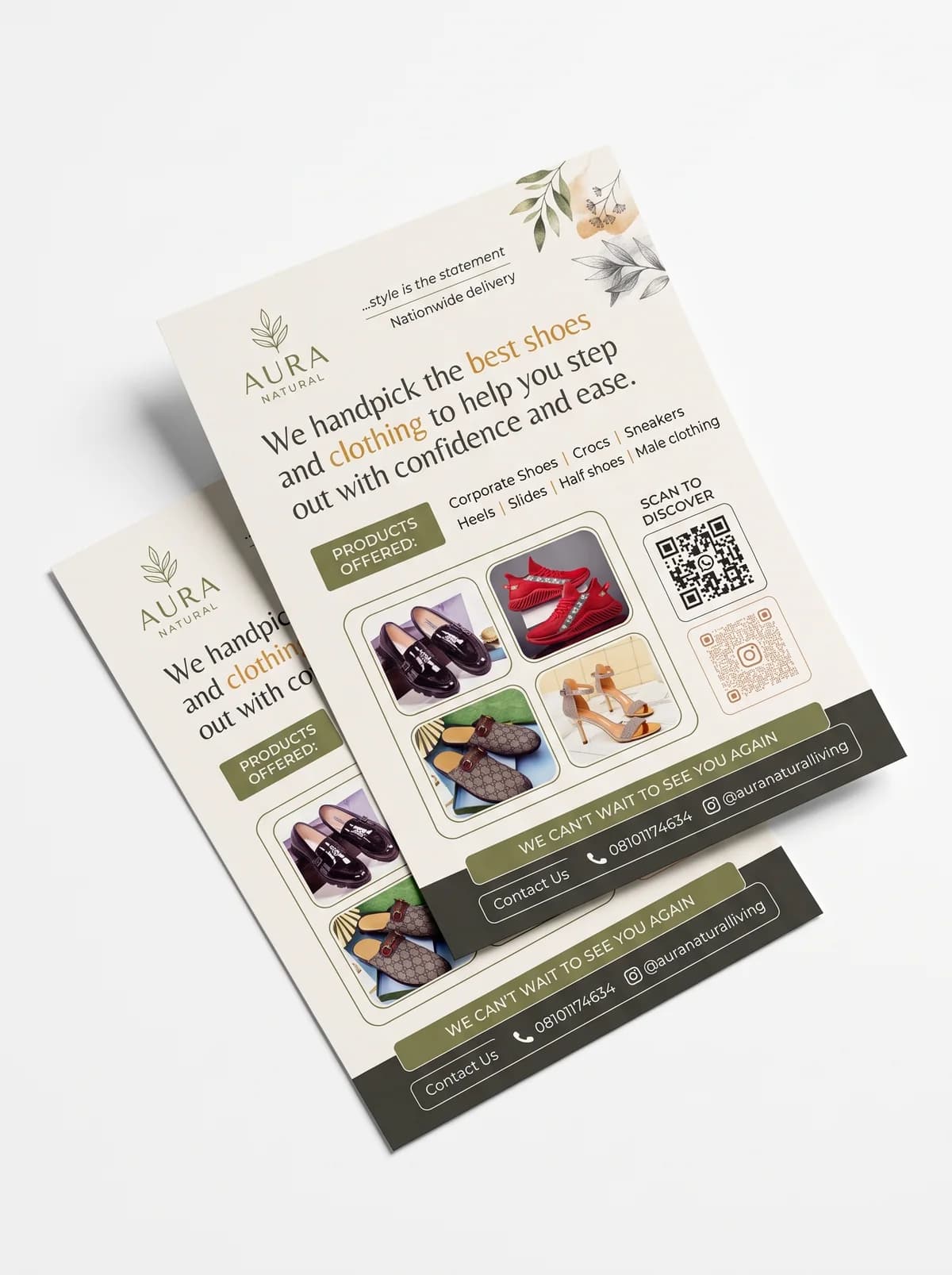 Flyers — Sharp, colour-true flyers on stock that feels deliberate.